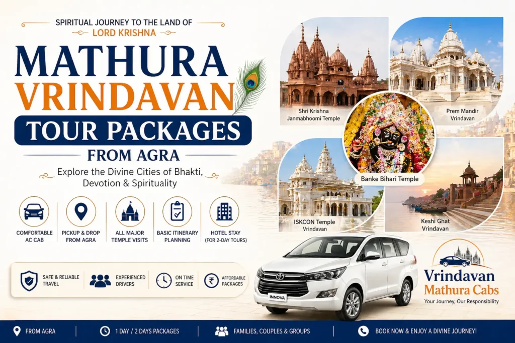 Mathura Vrindavan Tour Packages From Agra