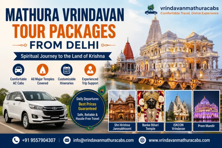 Mathura Vrindavan Tour Packages From Delhi 