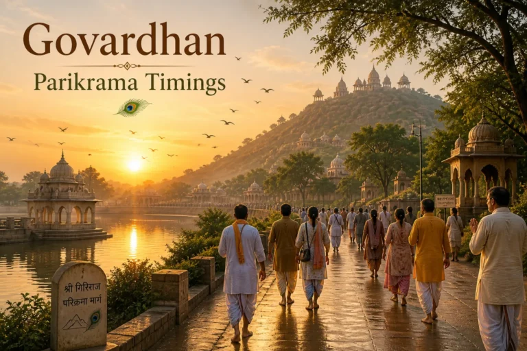 Govardhan Parikrama Timings – Complete Guide for Devotees